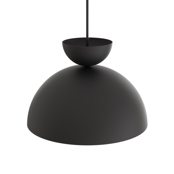 Lampa Wisząca Lunaro 1S Bl Black