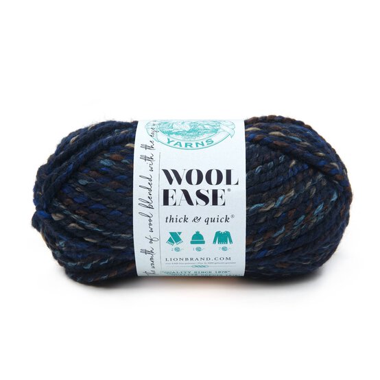 Lion Brand Night Shadow Wool-Ease Thick & Quick 170g