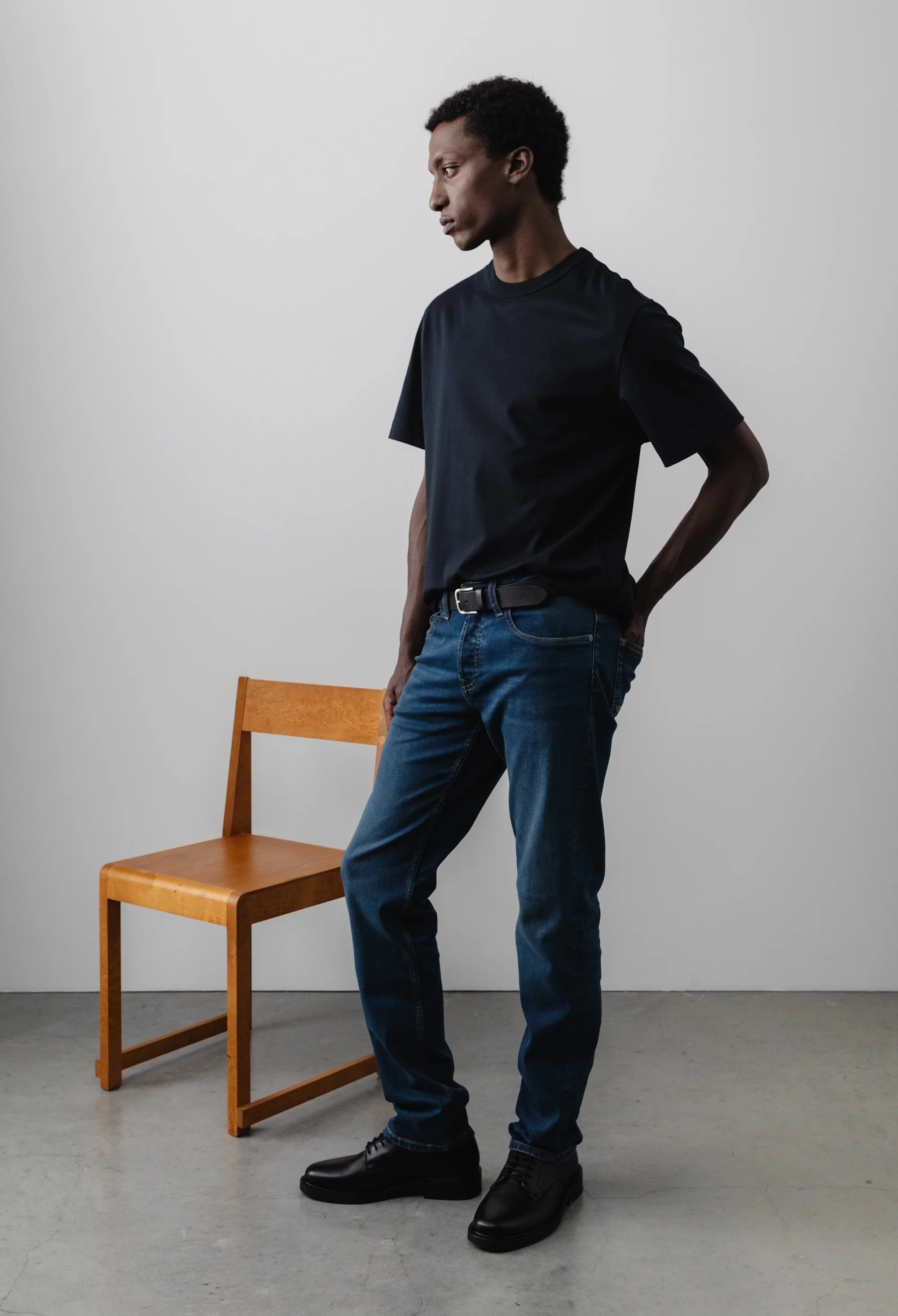 Hank Mid Tapered - Rustic Blue