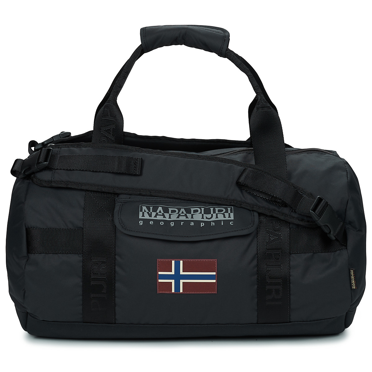 Napapijri - BERING TRAVEL SMALL - Black