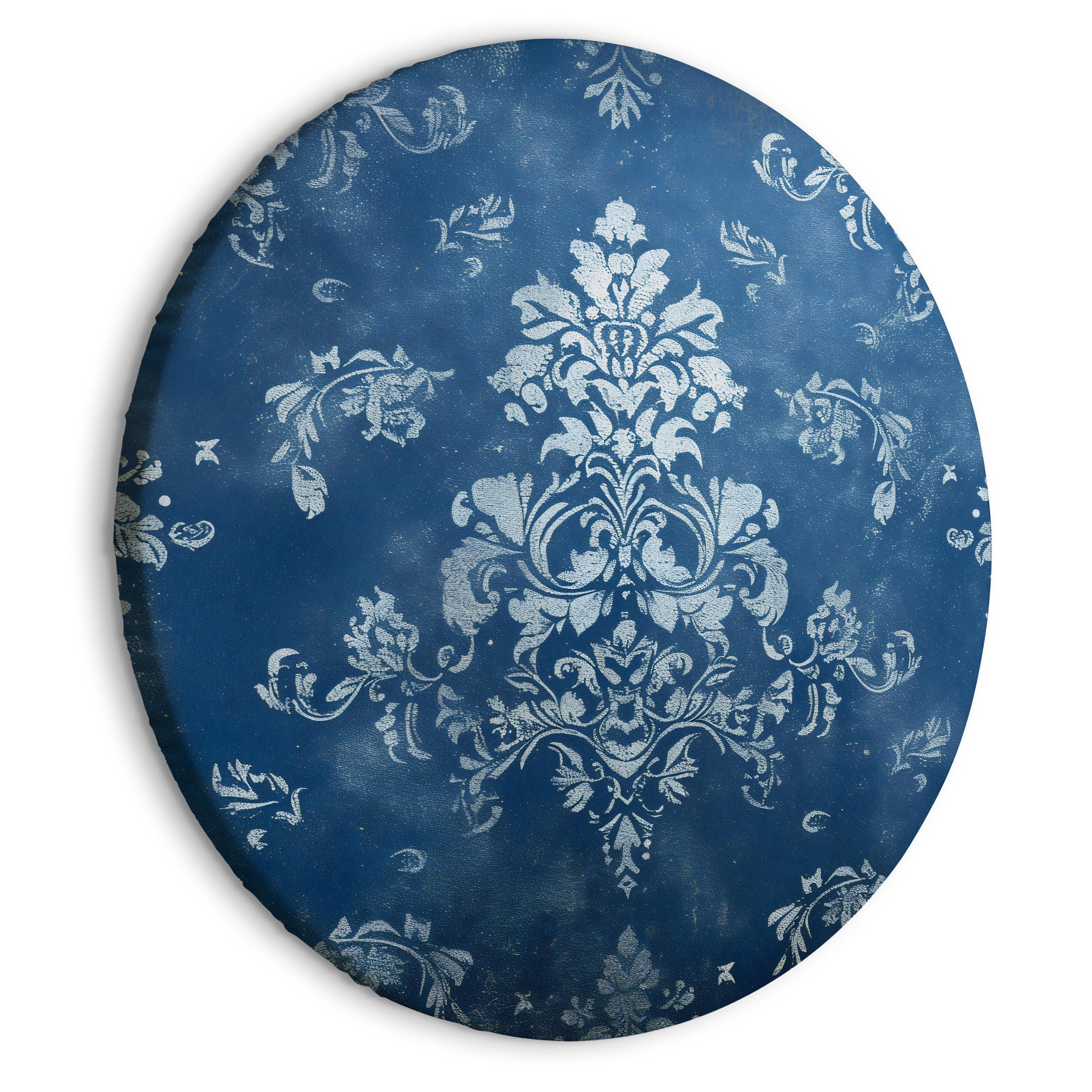 Obraz owalny Ornament retro 40 x 40 cm