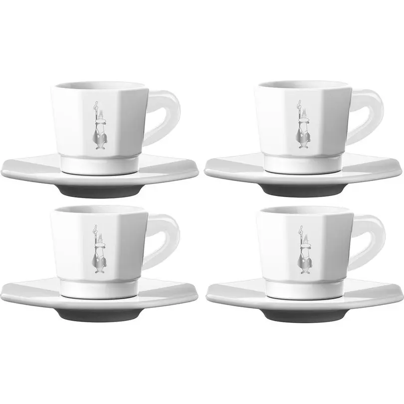 Espressotasse 4er-Set Bialetti