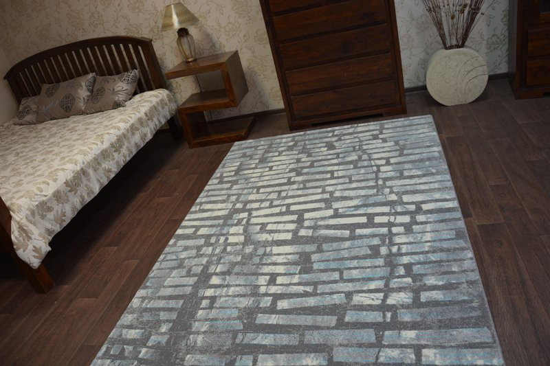 Dywan AKRYL PATARA 0244 Cream/Turquise 80x150 cm
