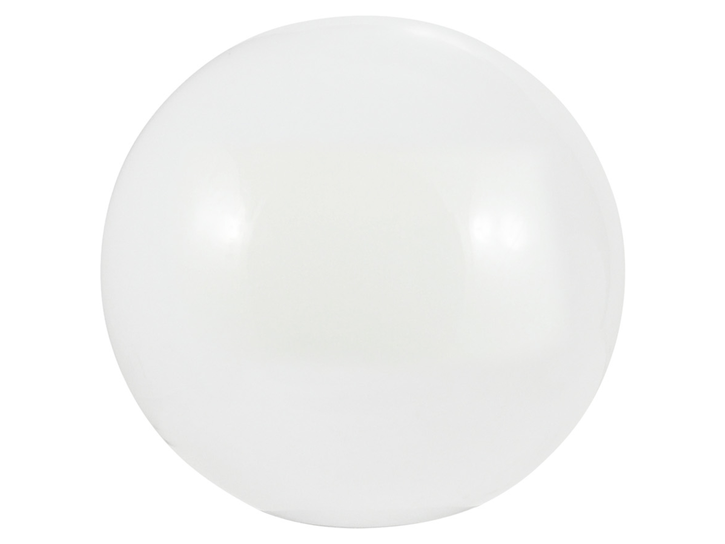 Kula solarnaLED RGB 30 cm biała