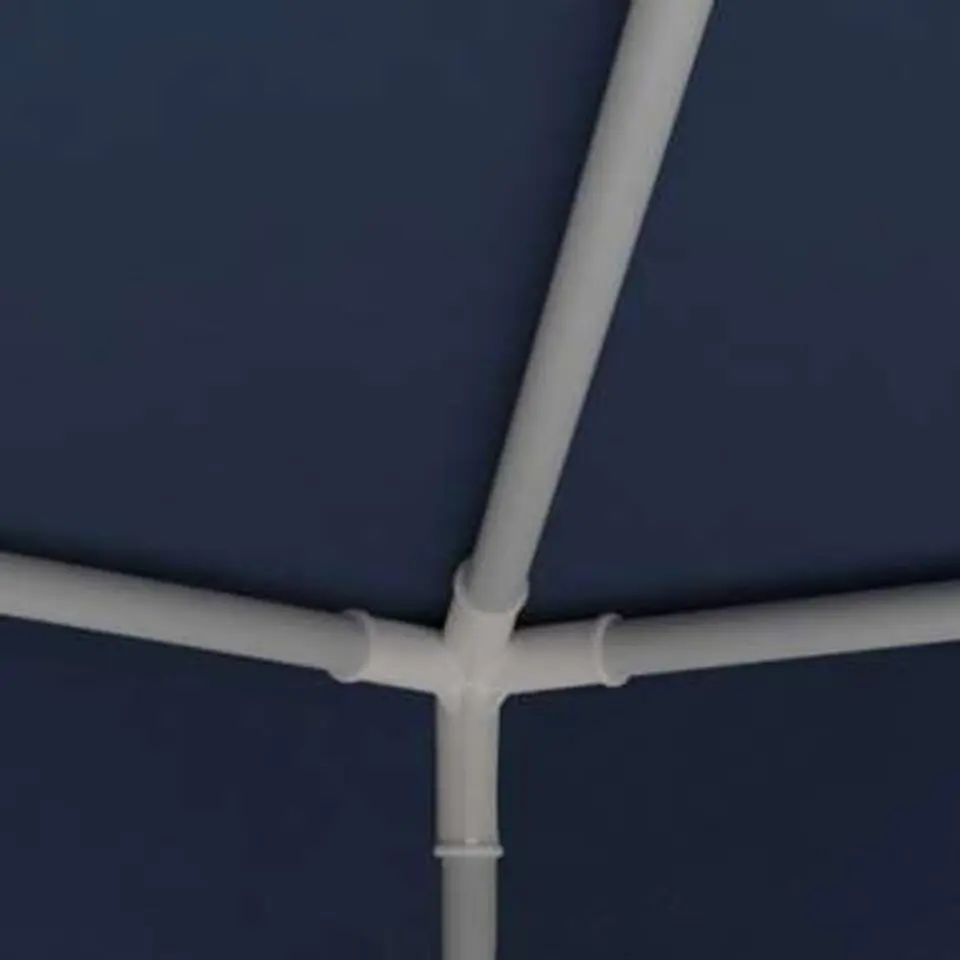 vidaXL - Partytent - Blauw - Polyetheen