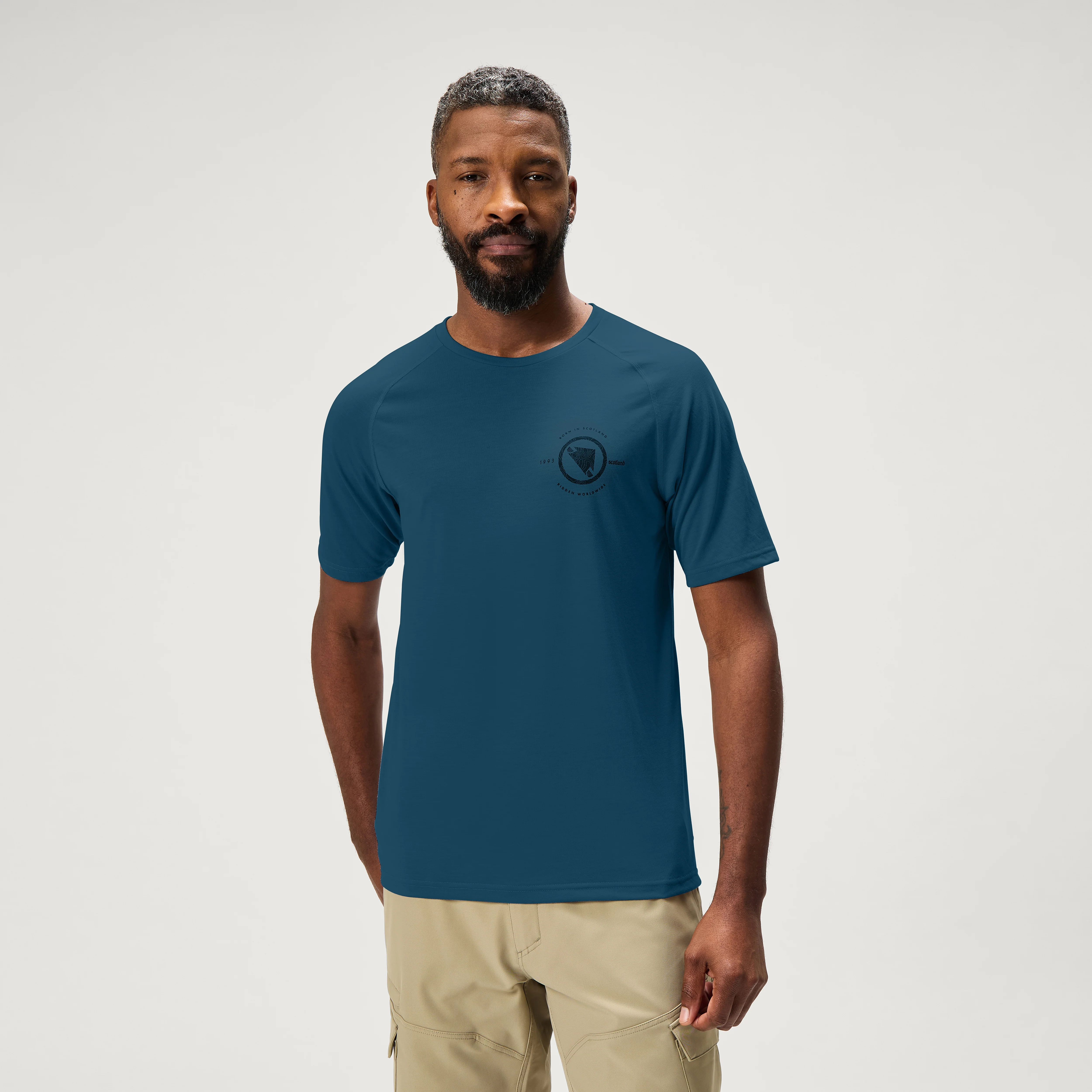 Men's Loop S/S Tech Tee - Barra Blue