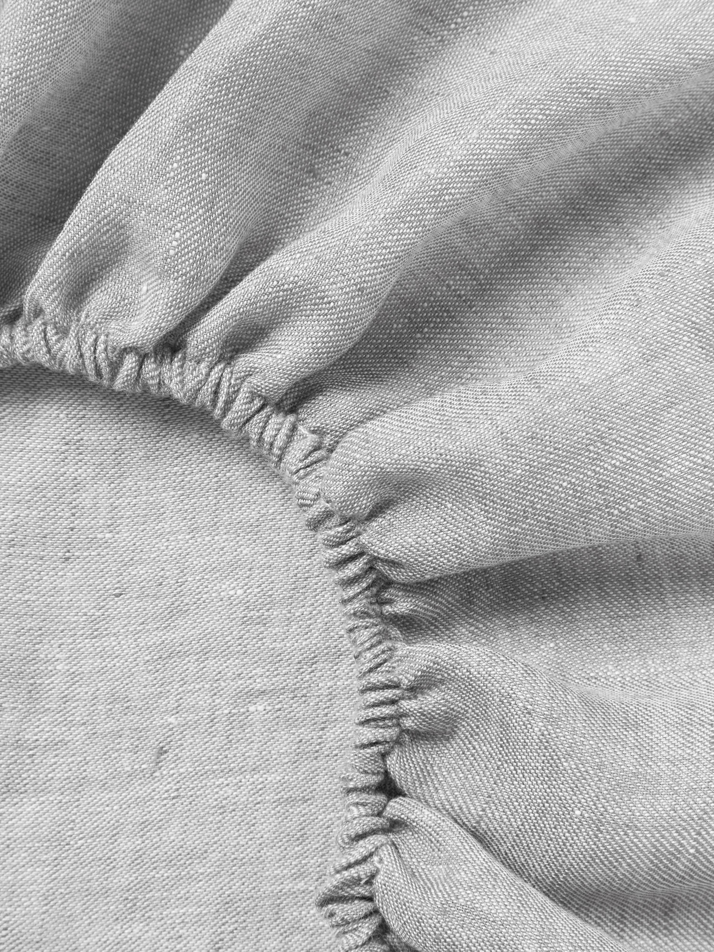 Boxspring-Spannbettlaken Linna, Leinen