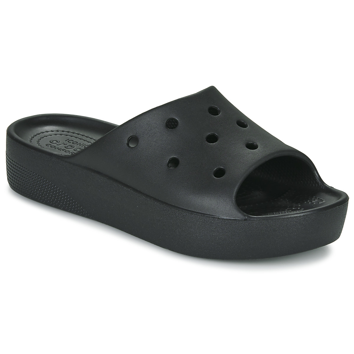 Crocs - Classic Platform Slide - Black