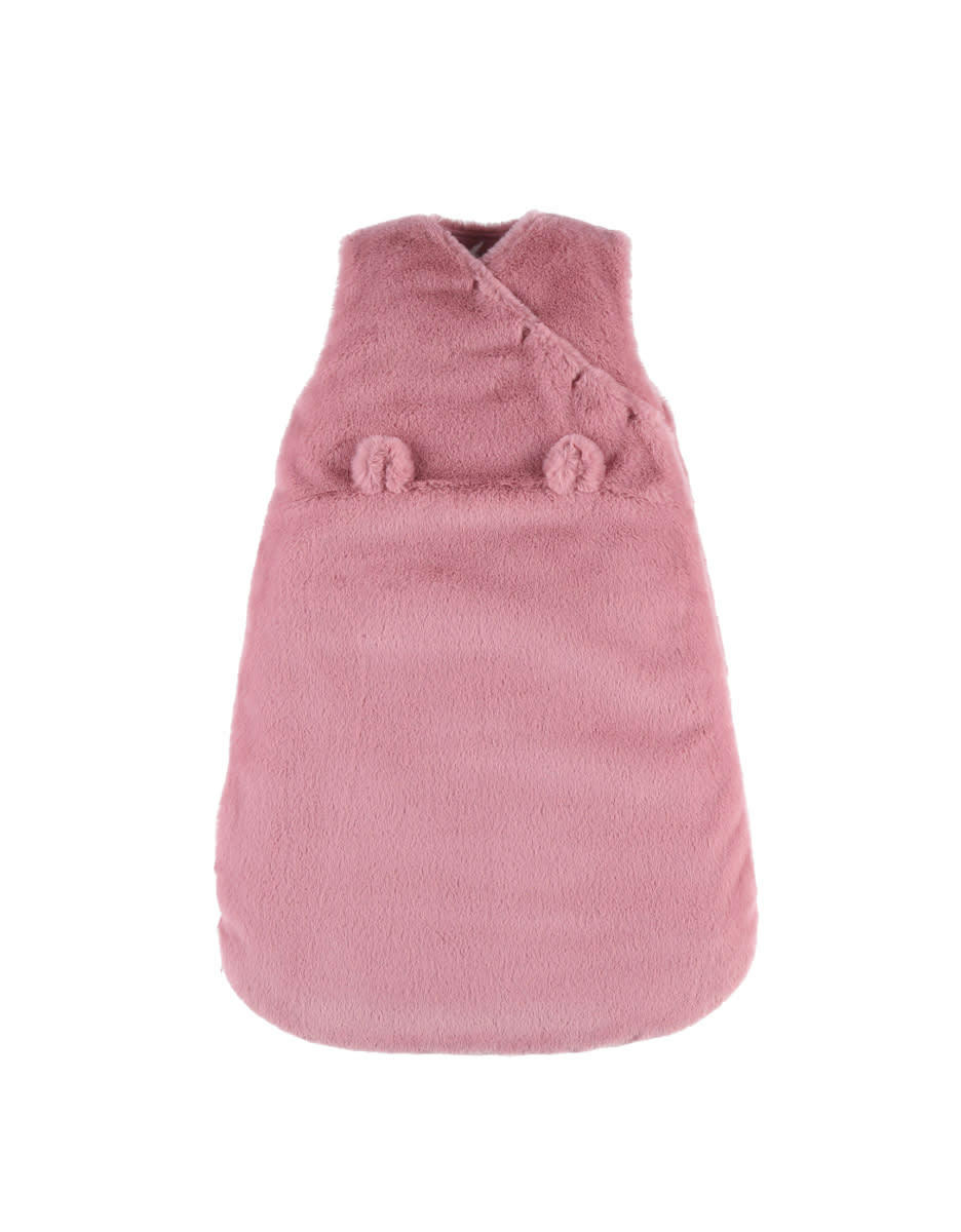 - Gigoteuse 70 cm longs poils, rose