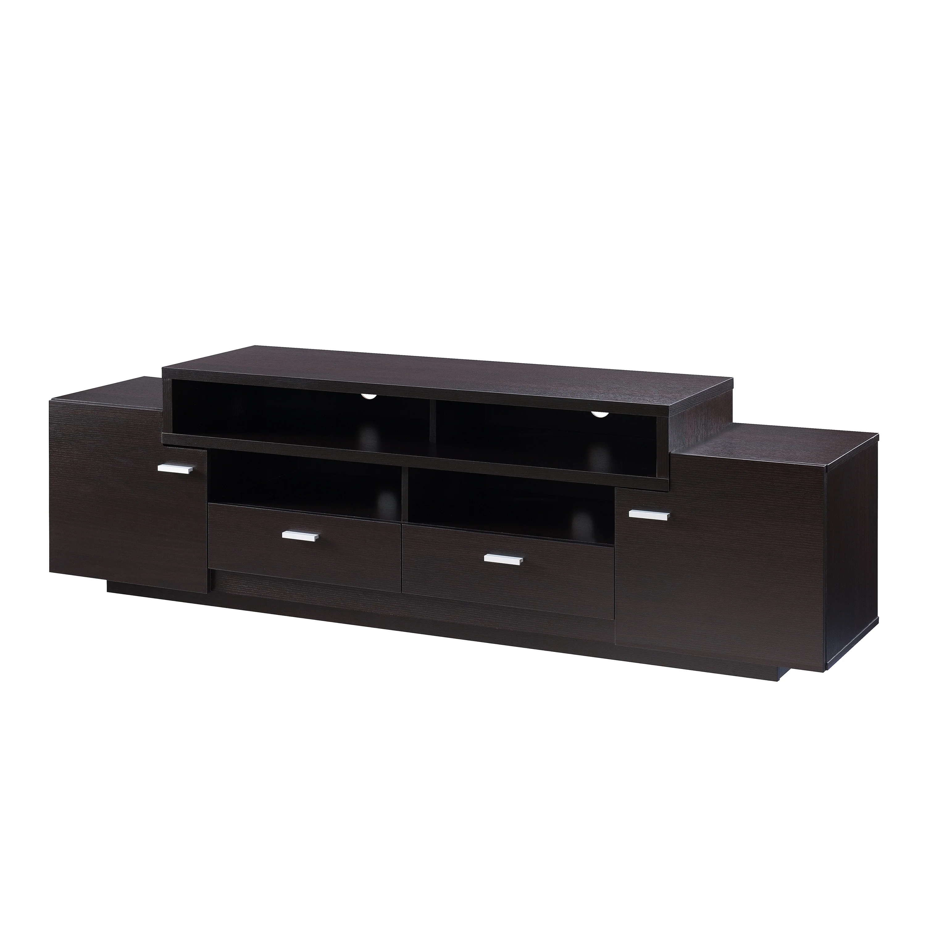 Merc Contemporary Multi-functional Storage TV Console by Furniture of America