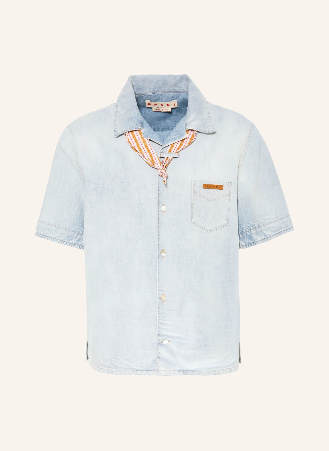 MARNI Jeanshemd Comfort Fit