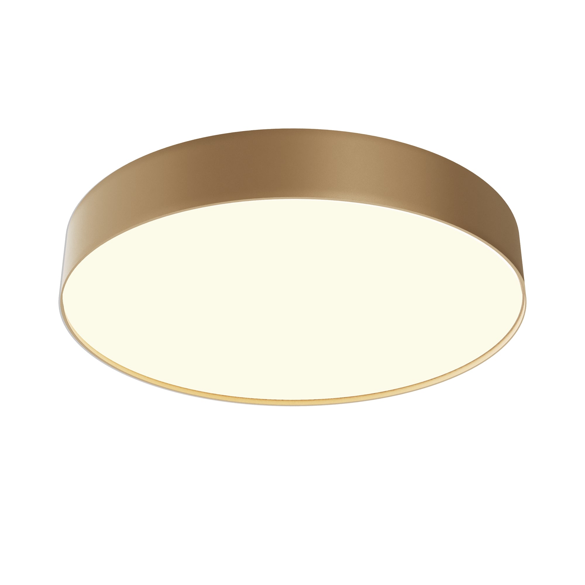 Maytoni plafondlamp Zon - Goud - 40x40x6 cm