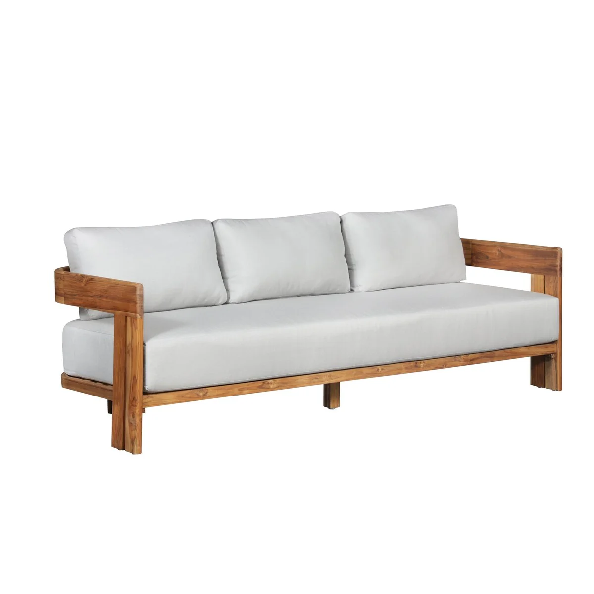 Paradiso Outdoor Solid Teak Wood Sofa
