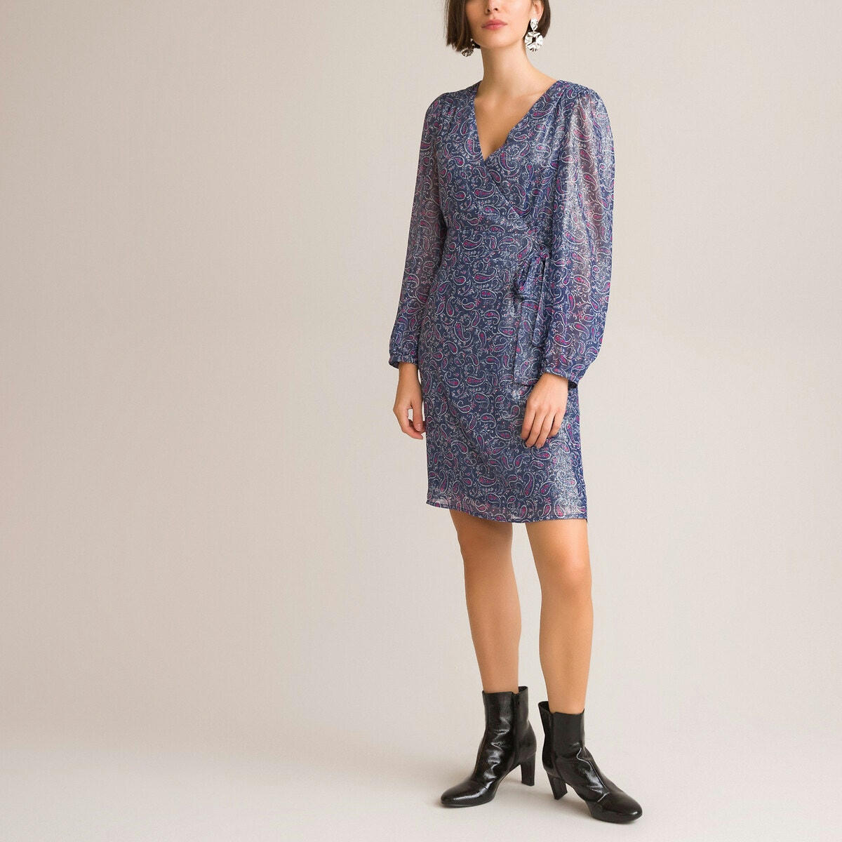 Robe courte effet portefeuille