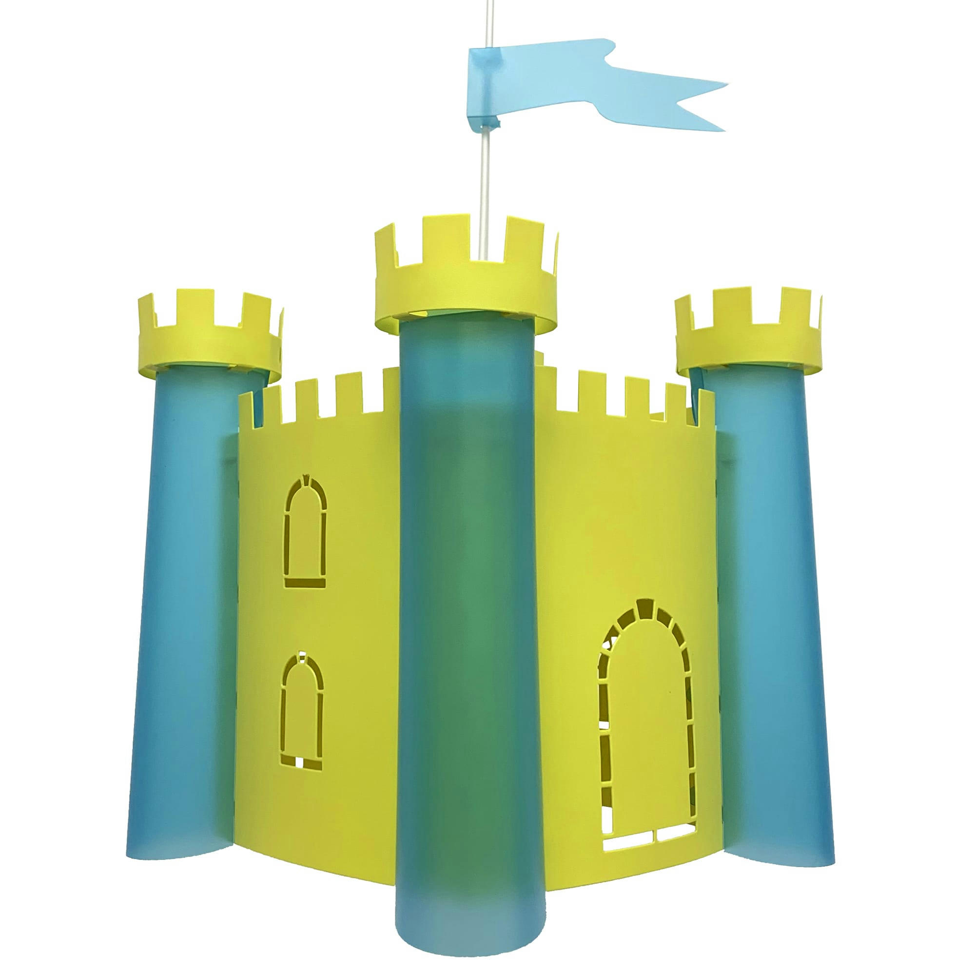 - Suspension enfants Château-fort Vert 30cm