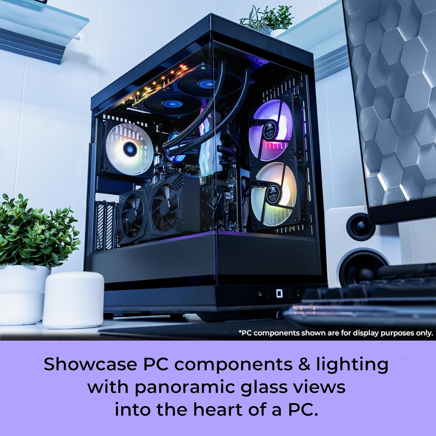 iBUYPOWER Y40 PRO Black Gaming PC Desktop Computer AMD Ryzen 9 7900X CPU  NVIDIA GeForce RTX 5070Ti 16GB GPU  32GB DDR5 RGB 5200MHz RAM  2TB NVMe SSD  Windows 11 Home  Keyboard  Mouse - Y40BA9N57T01