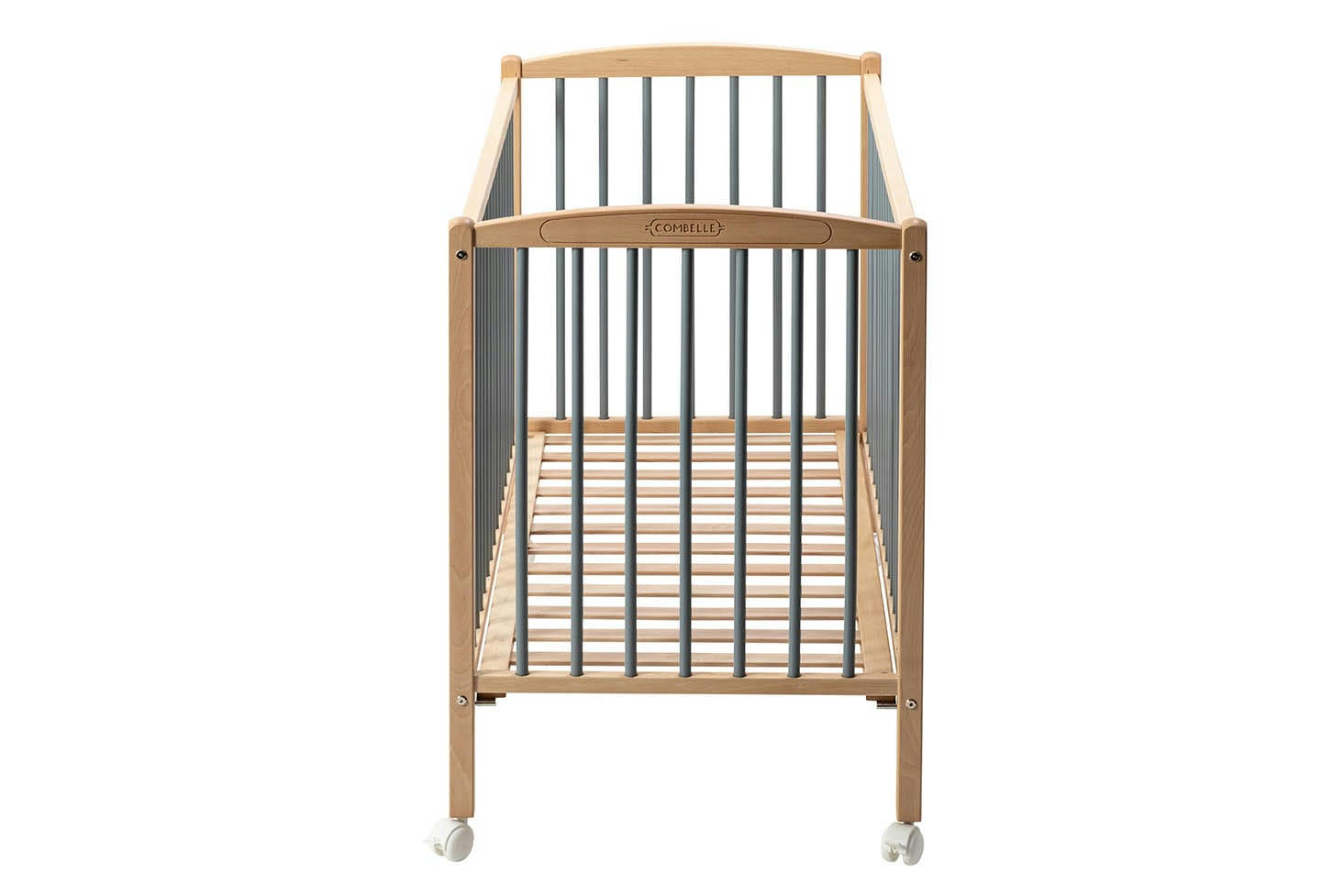 ARTHUR - Lit  Bleu Gris 60 x 120 cm