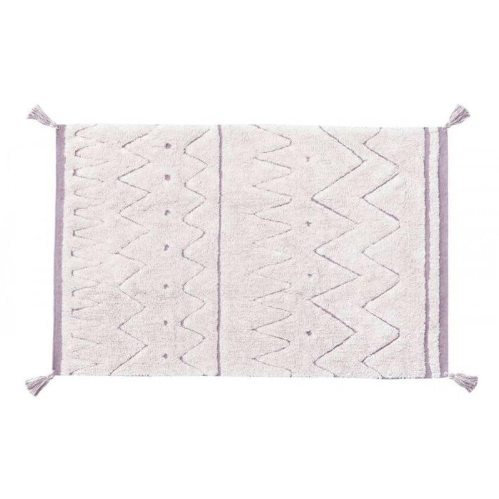 AZTÈQUE - Tapis lavable 90x130 naturel