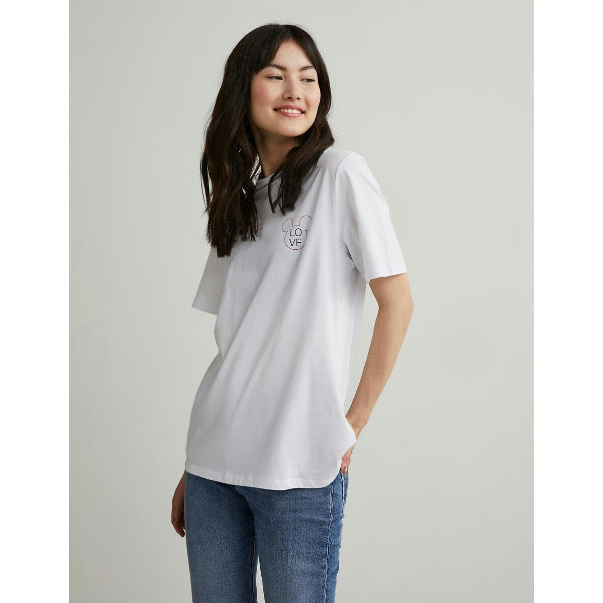 T-shirt manches courtes, motif devant