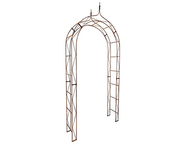 Arche de jardin HANNAH - 140 cm rouiller