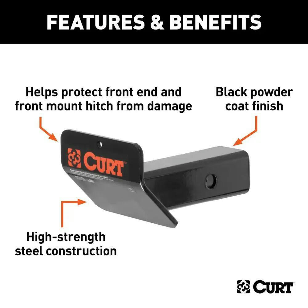 CURT Hitch-Mounted Skid Shield (Fits 2-in Receiver)