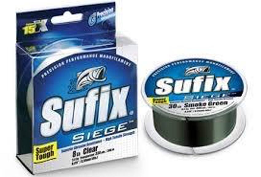 Sufix Siege Monofilament Fishing Line, Clear