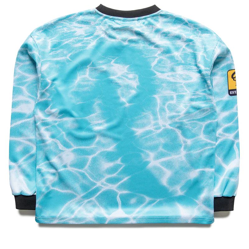 Politics L/S Fishing Jersey - Blue