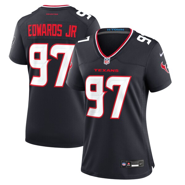 Mario Edwards Jr. Houston Texans Nike Women's Team Game Jersey -  Navy