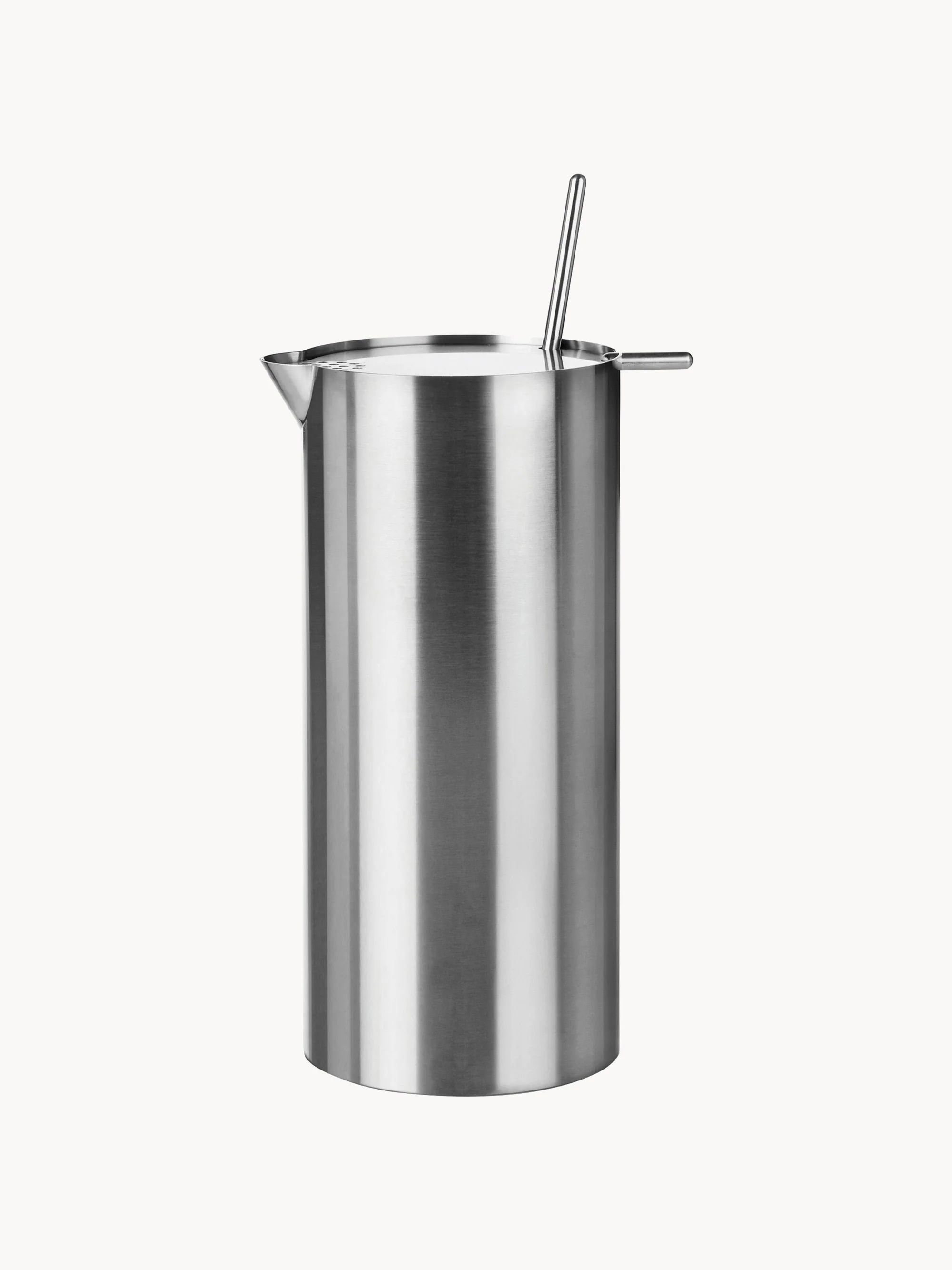 Cocktail-Shaker Arne Jacobsen mit Sieb und Barlöffel, 1 L