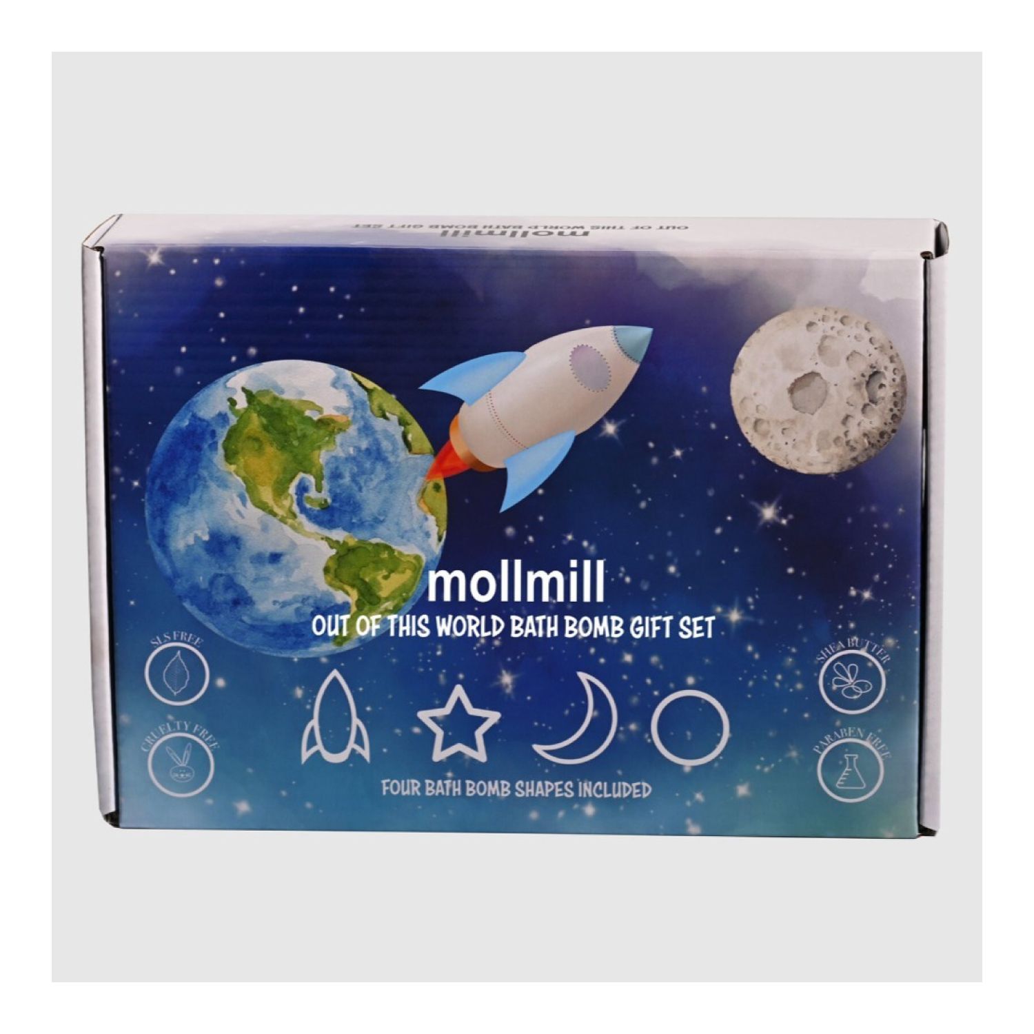 ILFD Group Ltd Out of This World Bath Bomb Gift Set 4 Pack