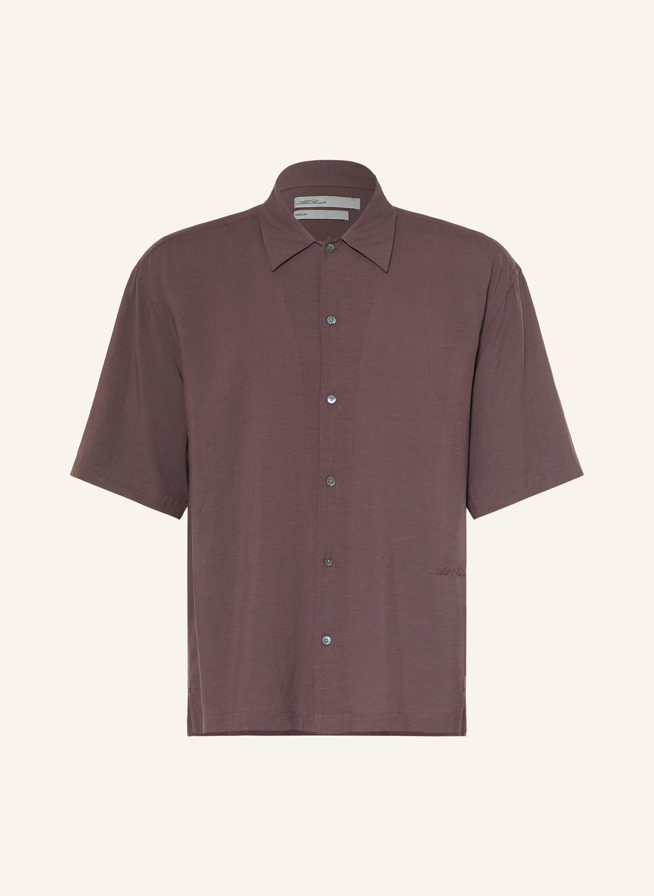 ALLSAINTS Kurzarm-Hemd ARCHER Comfort Fit