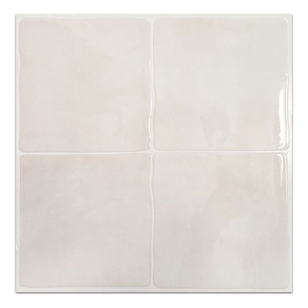 DEKORERFLIS PEEL & SQUARE 30X30CM HVIT