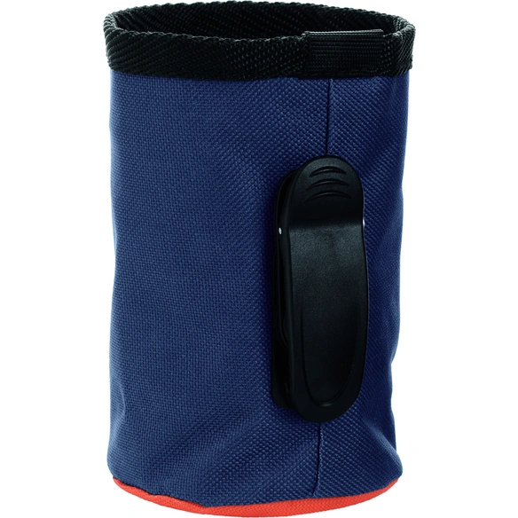 Snackbeutel »Bugrino Basic«, für Hunde, Polyester/Edelstahl/Kunststoff, blaugrau/orange
