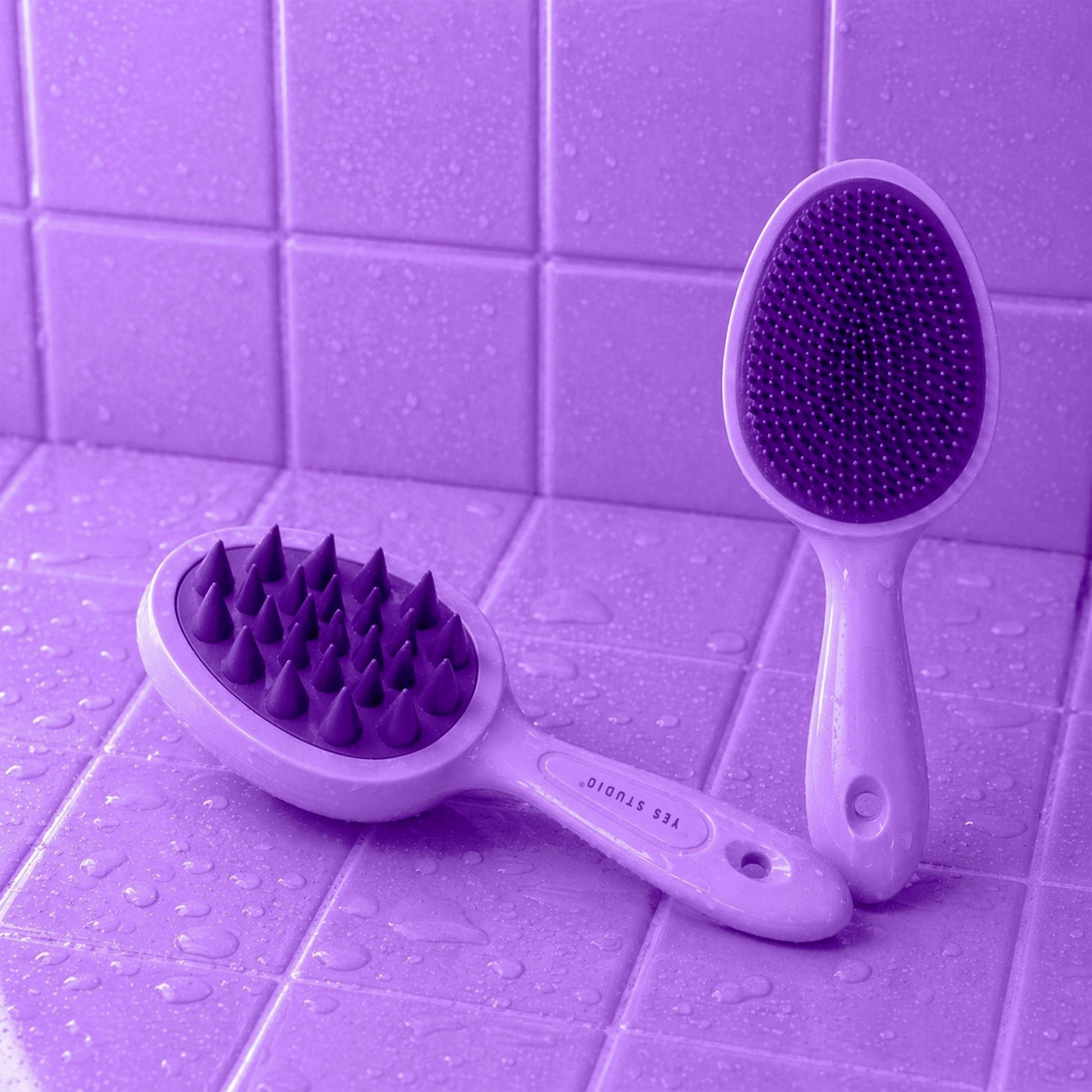 Yes Studio Knot Now Dual Sided Scalp Massager & Hair Brush