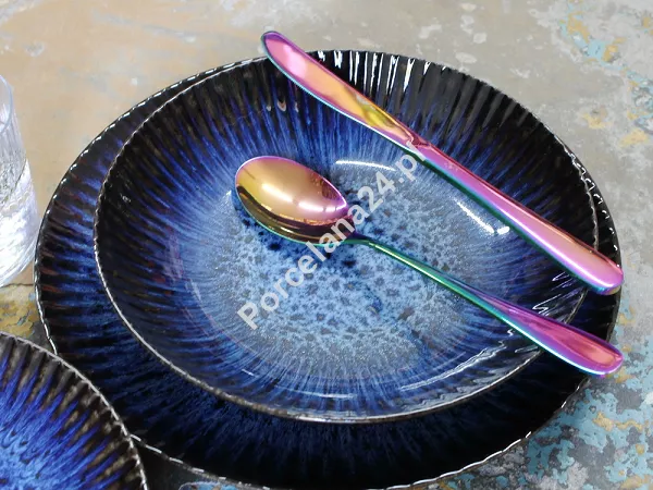Komplet talerzy dla 1 osoby (3 el.) Lubiana - Stoneware Cosmos