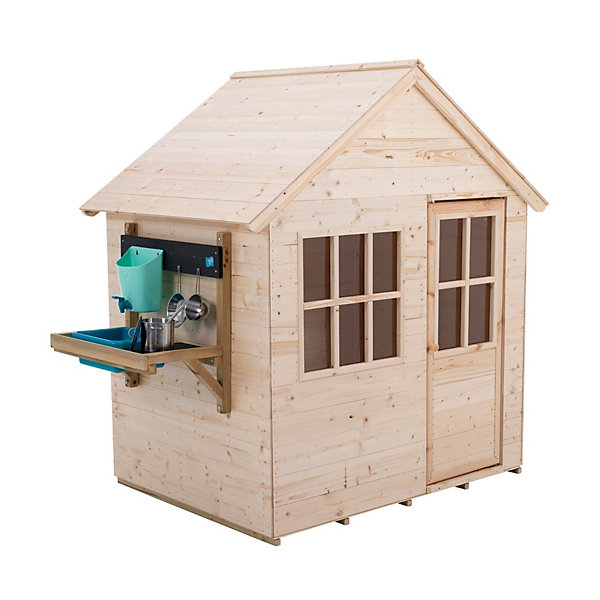 Maisonnette cabane enfant   cuisine extérieure REFUGE en bois