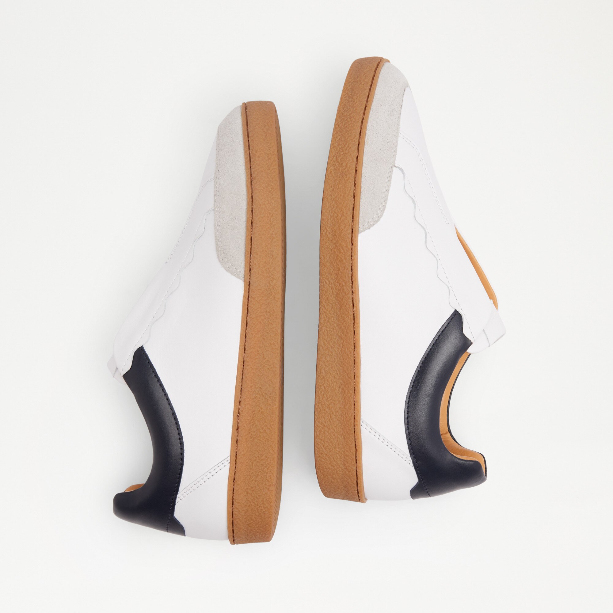 Roll UpScalloped Laceless Trainer