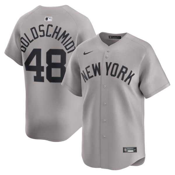 Paul Goldschmidt New York Yankees Nike Road Limited Player Jersey - Gray/White