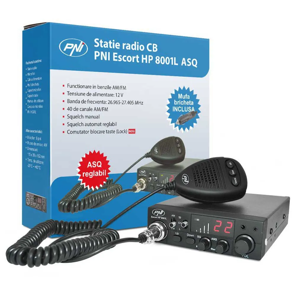 PNI Escort HP  HS81L Headset cb radio station 8001L