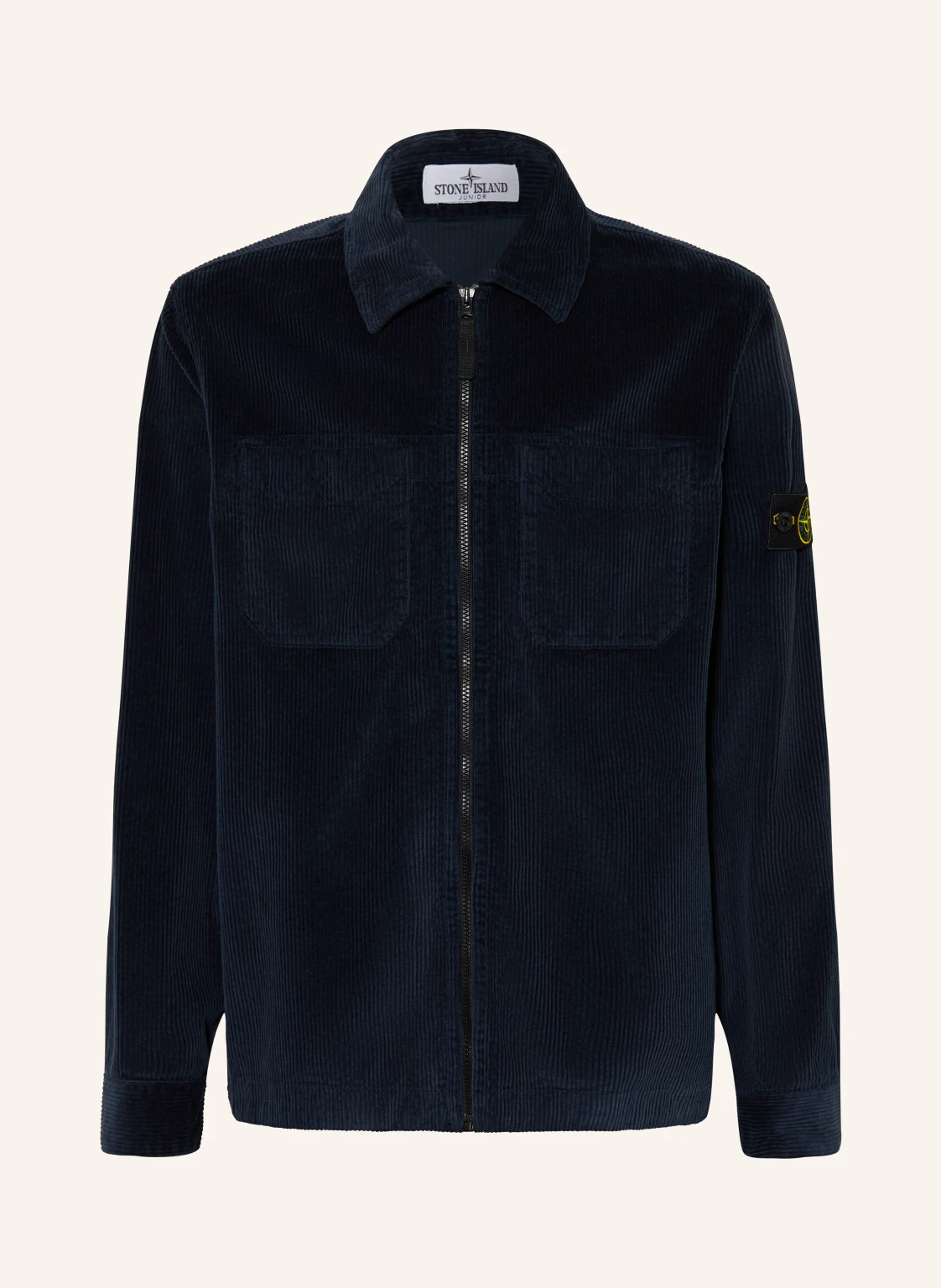 STONE ISLAND JUNIOR Overjacket aus Cord