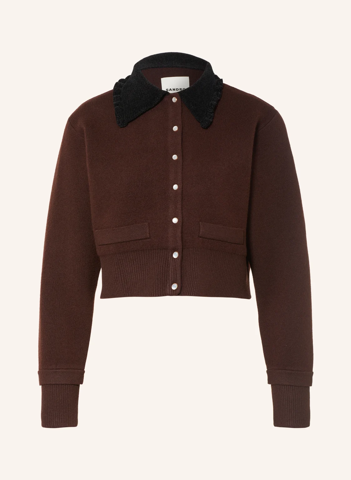 SANDRO Strickjacke