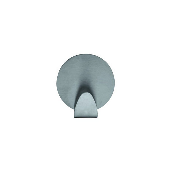 Lot de 2 crochets adhésifs mural Inox MSV