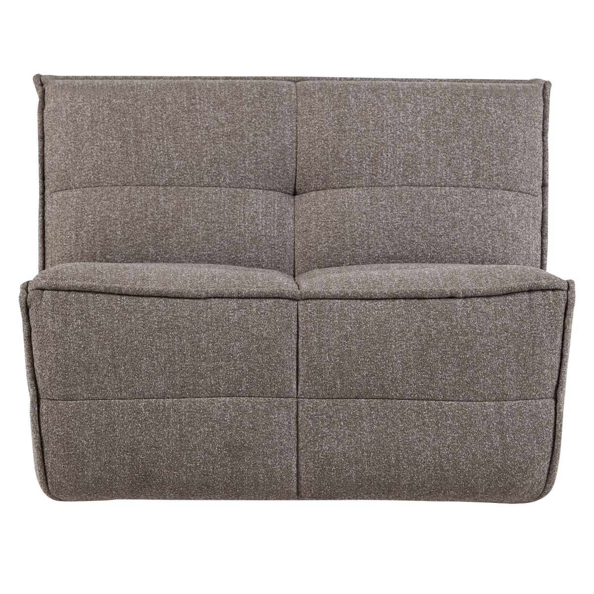 vtwonen 1-zits element Cluster - Bouclé - Middenbruin - 82x105x92