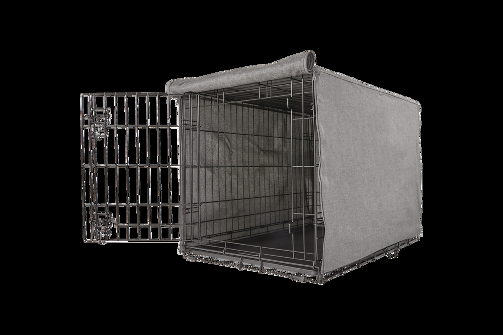 Petco Blackout Dog Crate Cover, Grey