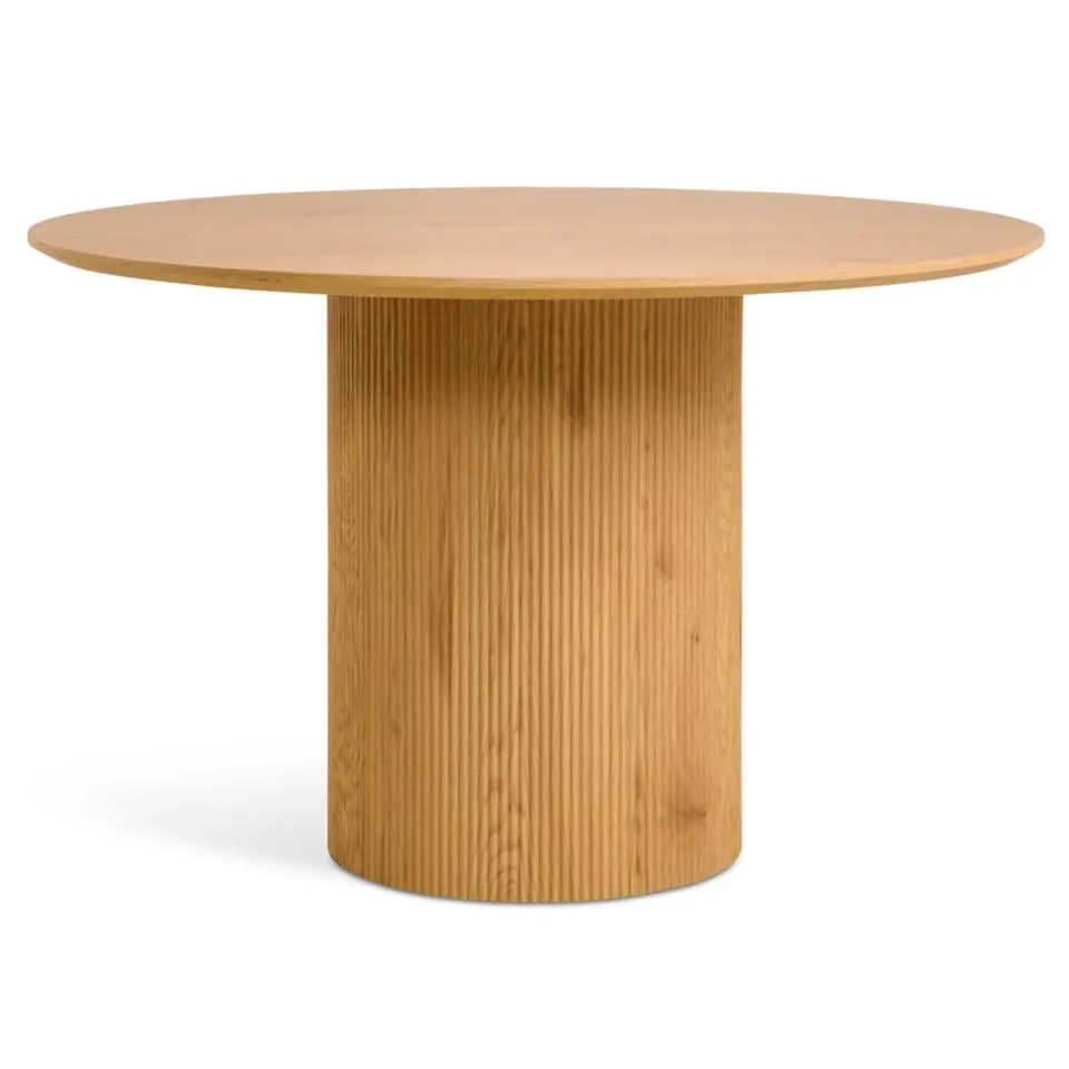 Eettafel Nora - &Oslash;120cm Naturel