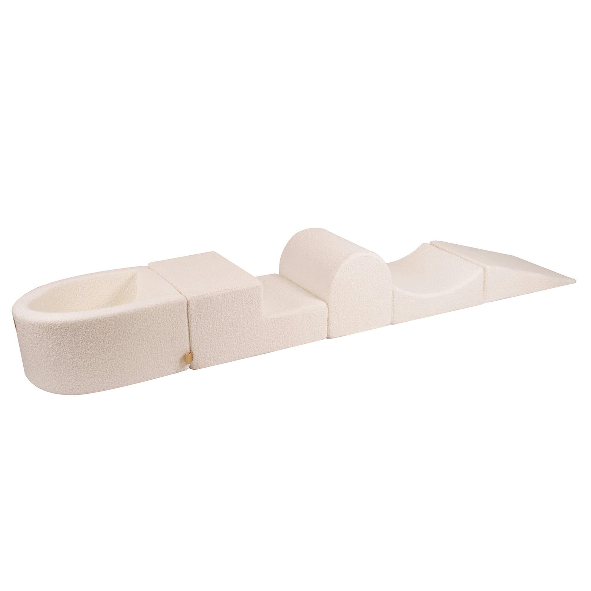 - Set de mousse avec piscine, boucle blanc, sans balles