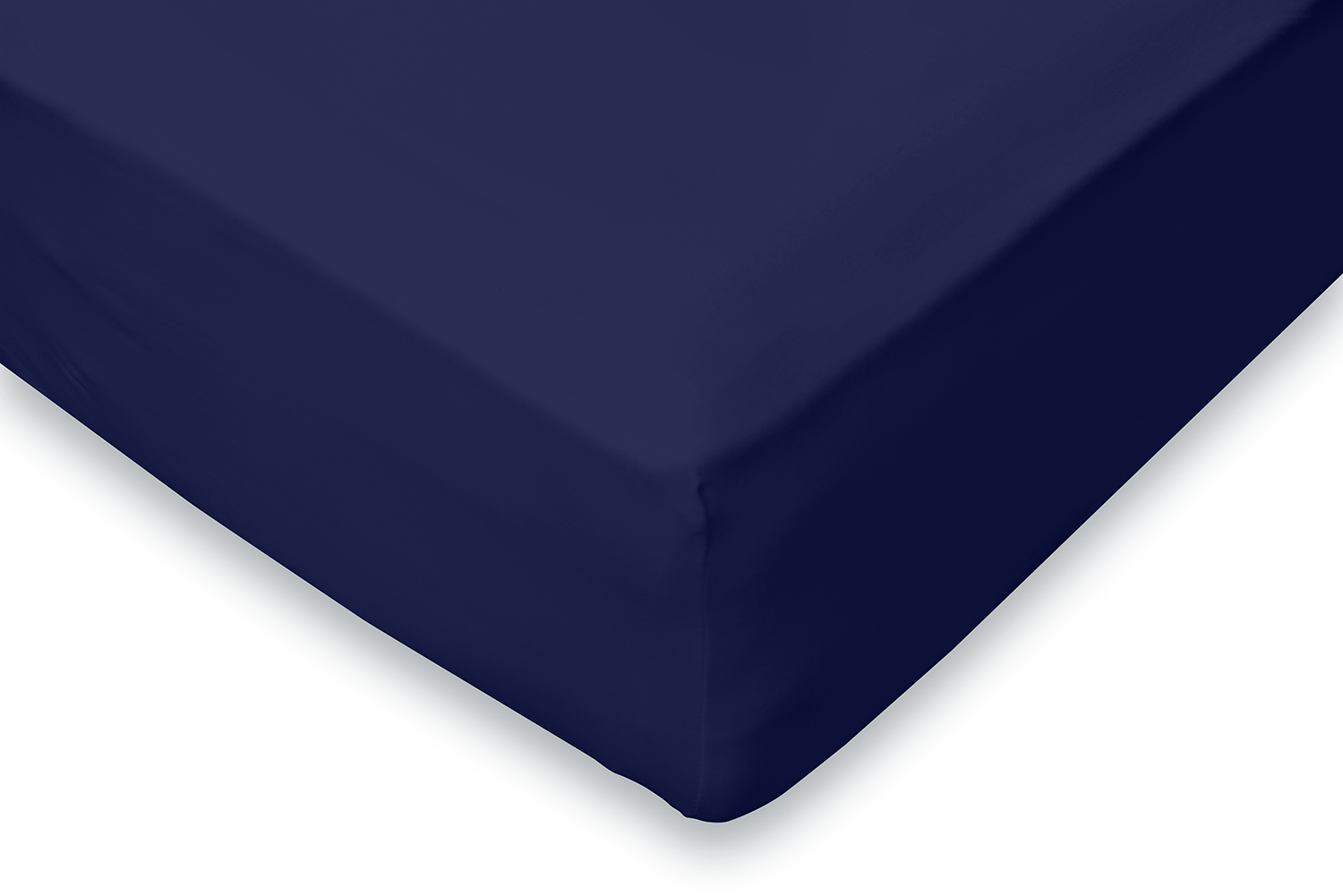 Eleganzzz Hoeslaken Flanel 35cm Hoekhoogte blauw
