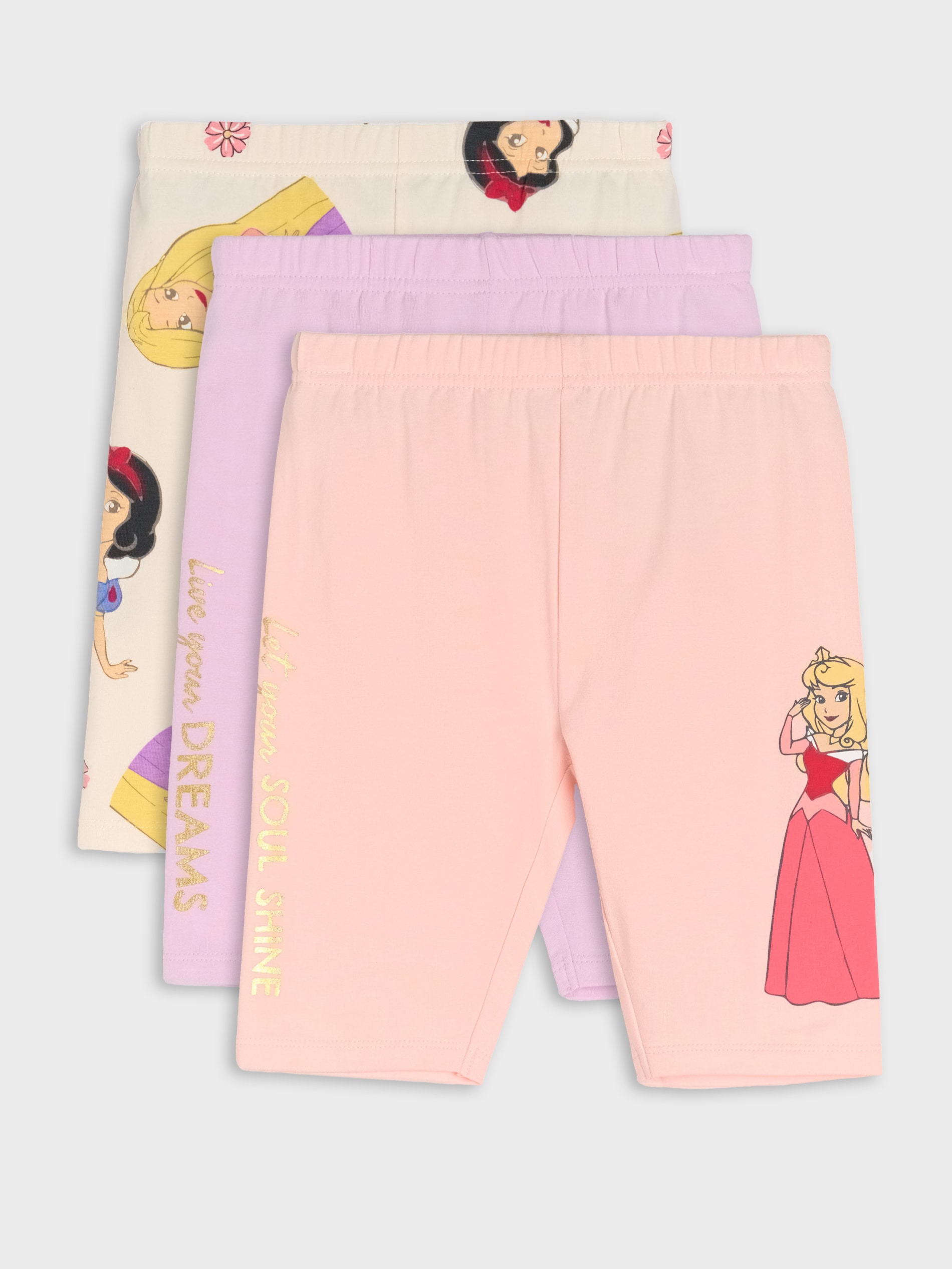 Legginsy 3 pack Disney Princess