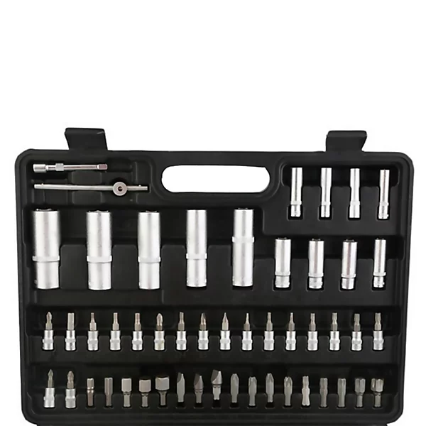 Coffret Kit Outils 108 pcs Kraft M&uuml;ller Clé à Cliquet Douille Acier Vanadium Douilles, Mécanicien, Garagiste, Bricoleur