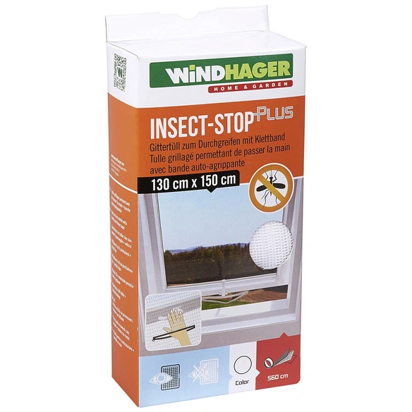 Fliegengitter »Insect-Stop«, BxL: 150 x 130 cm, In Breite und Höhe kürzbar